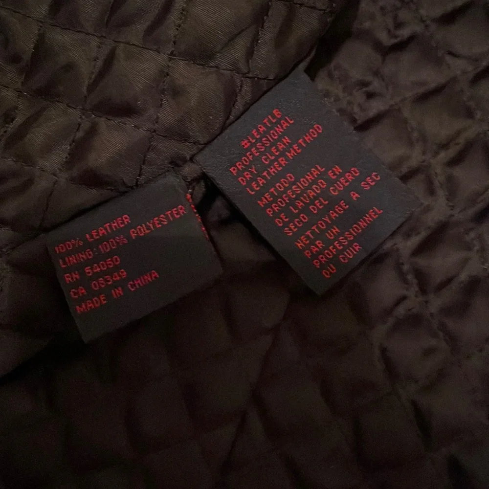 Rare Ralph Lauren Leather Jacket - Picture 5 of 5